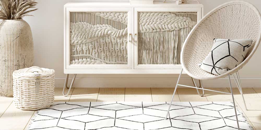 Einrichtungstrend: Geometrische Teppiche