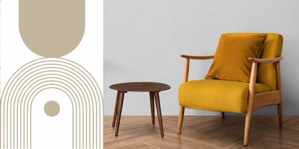 Mid Century Modern Wohnstil