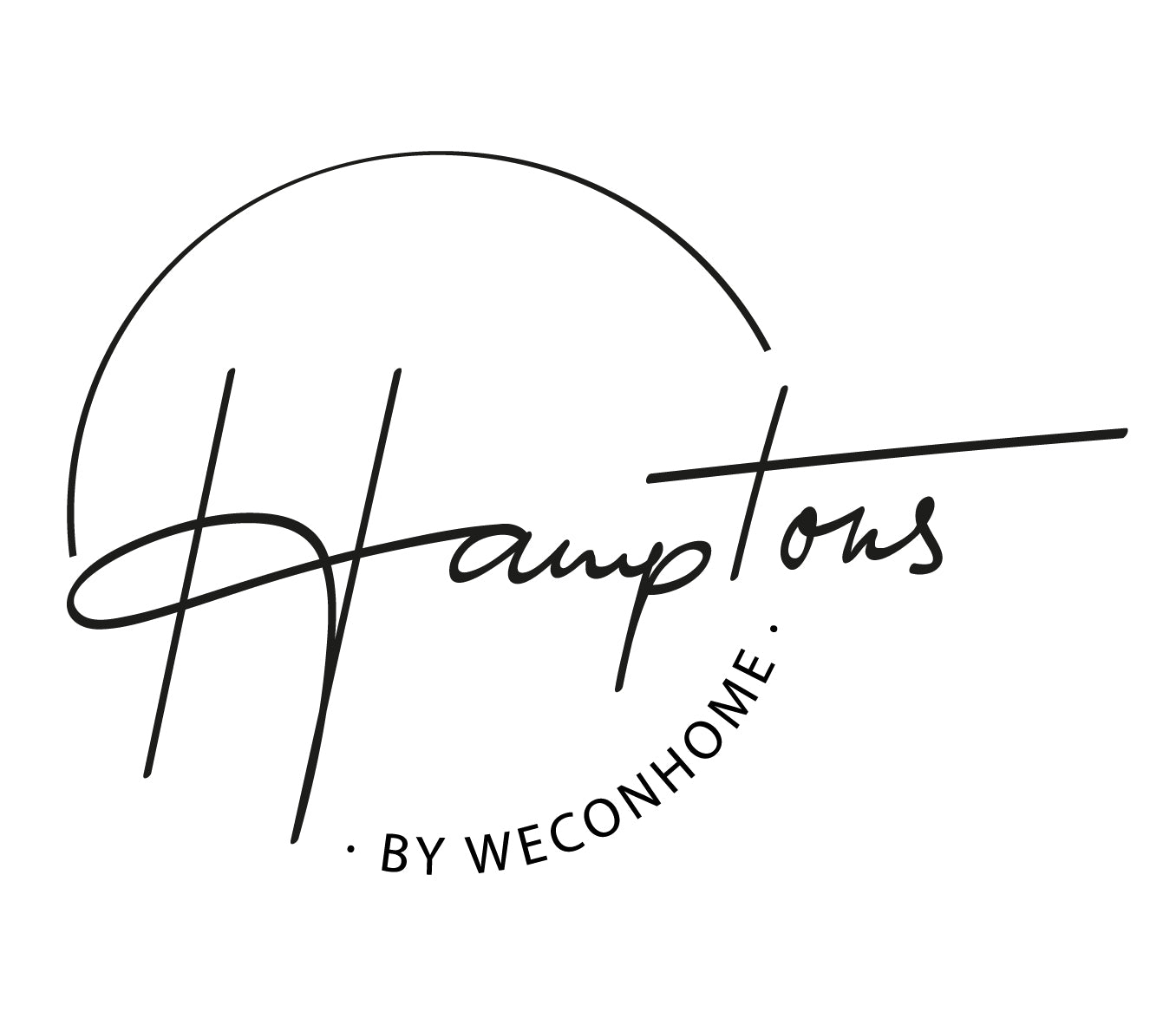 Kurzflor Teppich Rund Creme Weiß aus Schurwolle "Hamptons ELEVEN" WECONhome