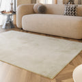 Esprit Kunstfell Teppich Creme Beige und sehr flauschig Hochflor "Alice"