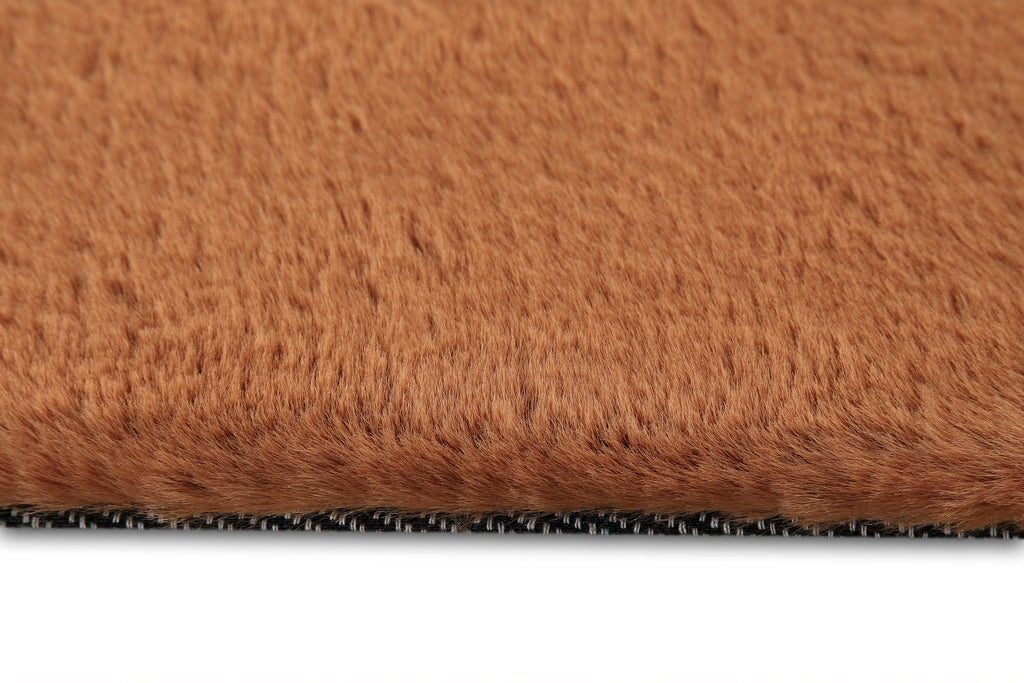 Esprit Teppich Kupfer Rot und sehr flauschig Hochflor "Alice"