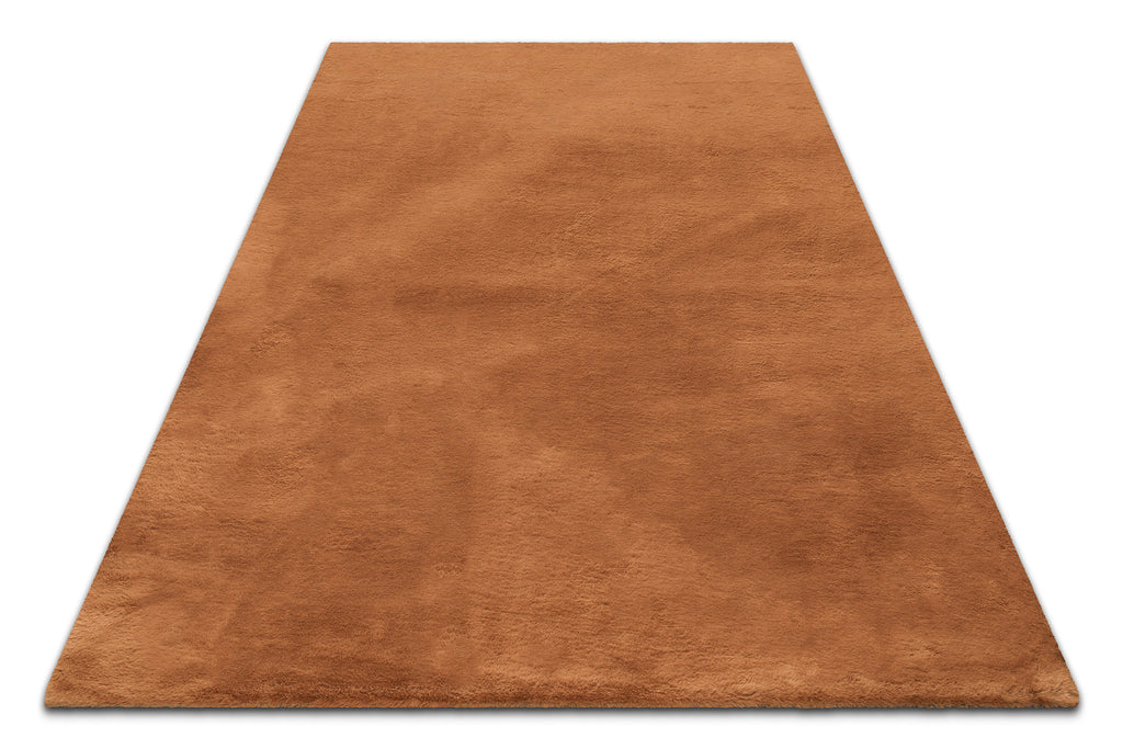 Esprit Teppich Kupfer Rot und sehr flauschig Hochflor "Alice"