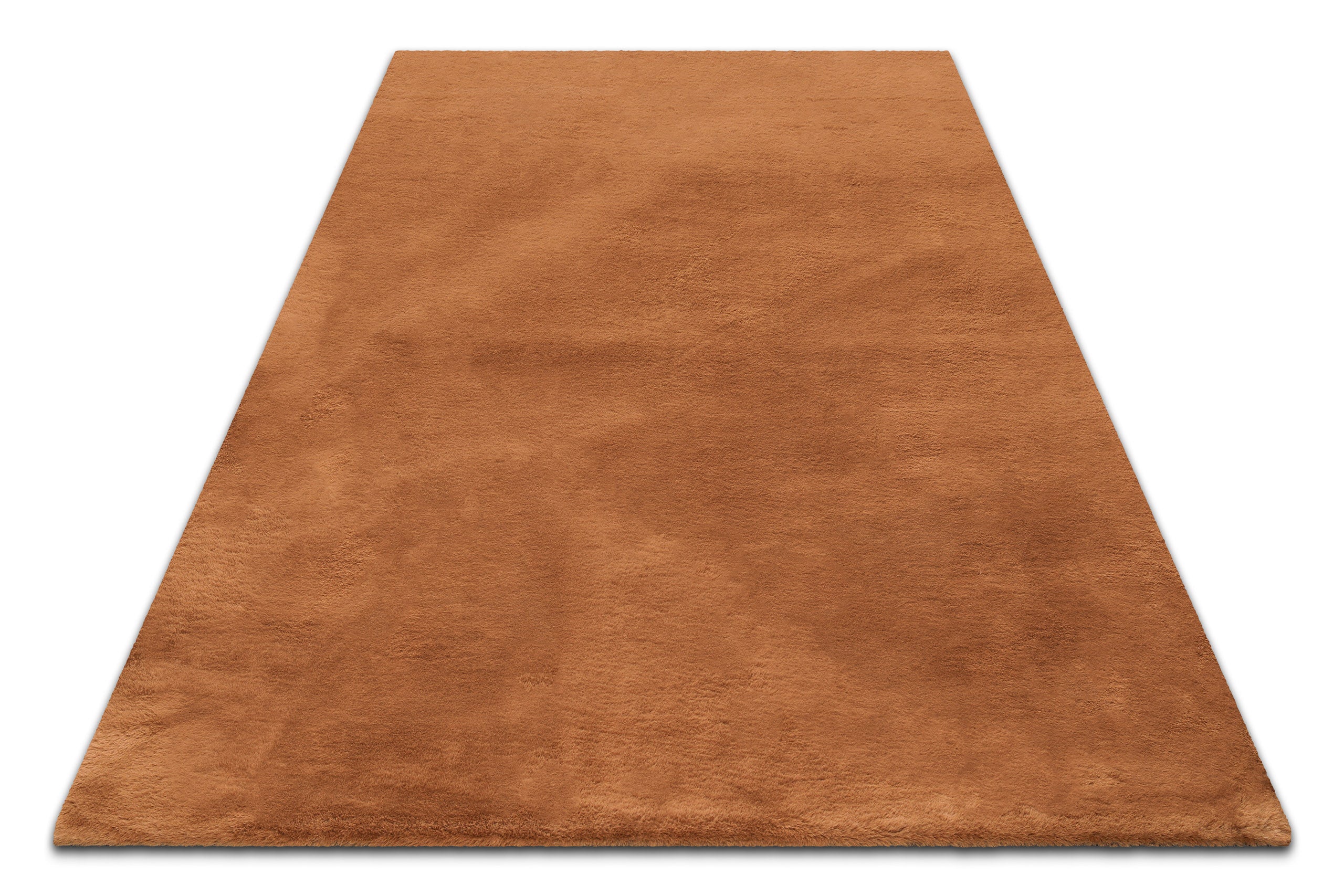 Esprit Teppich Kupfer Rot und sehr flauschig Hochflor "Alice"
