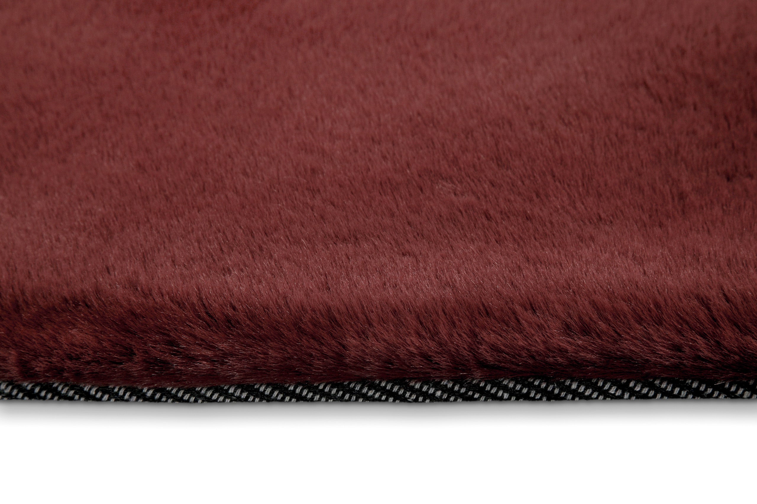 Esprit Teppich Bordeaux Rot und sehr flauschig Hochflor "Alice"