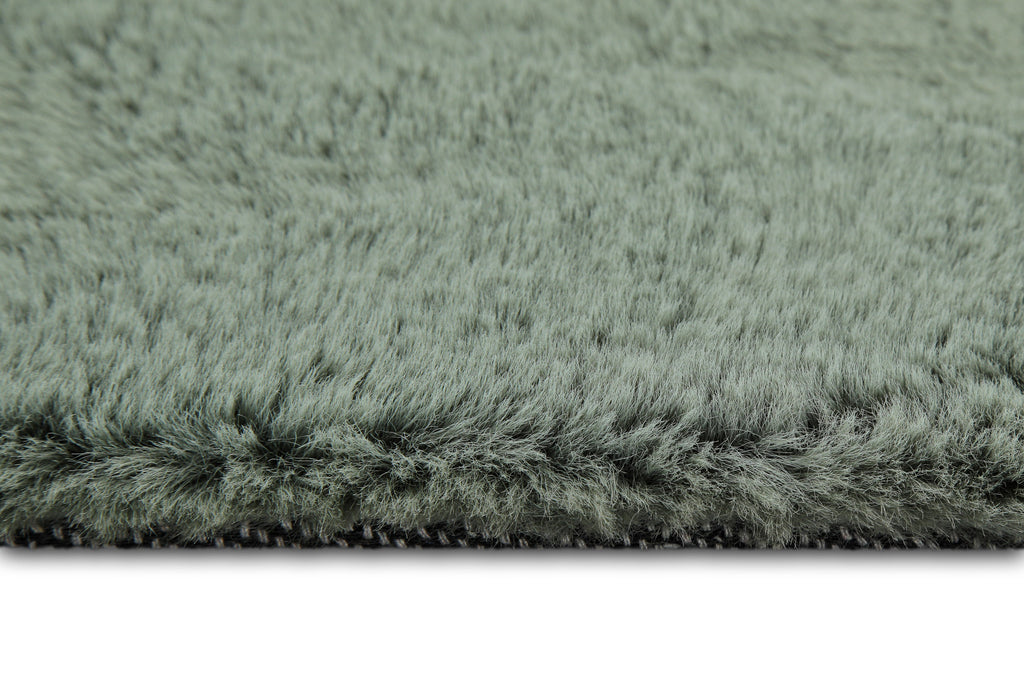 Esprit Teppich Salbei Grün und sehr flauschig Hochflor "Alice"