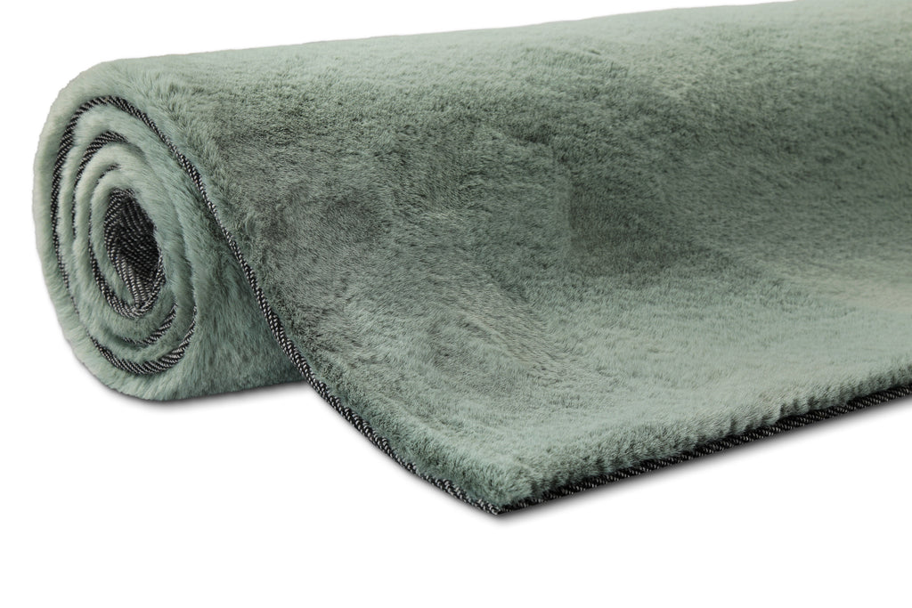 Esprit Teppich Salbei Grün und sehr flauschig Hochflor "Alice"