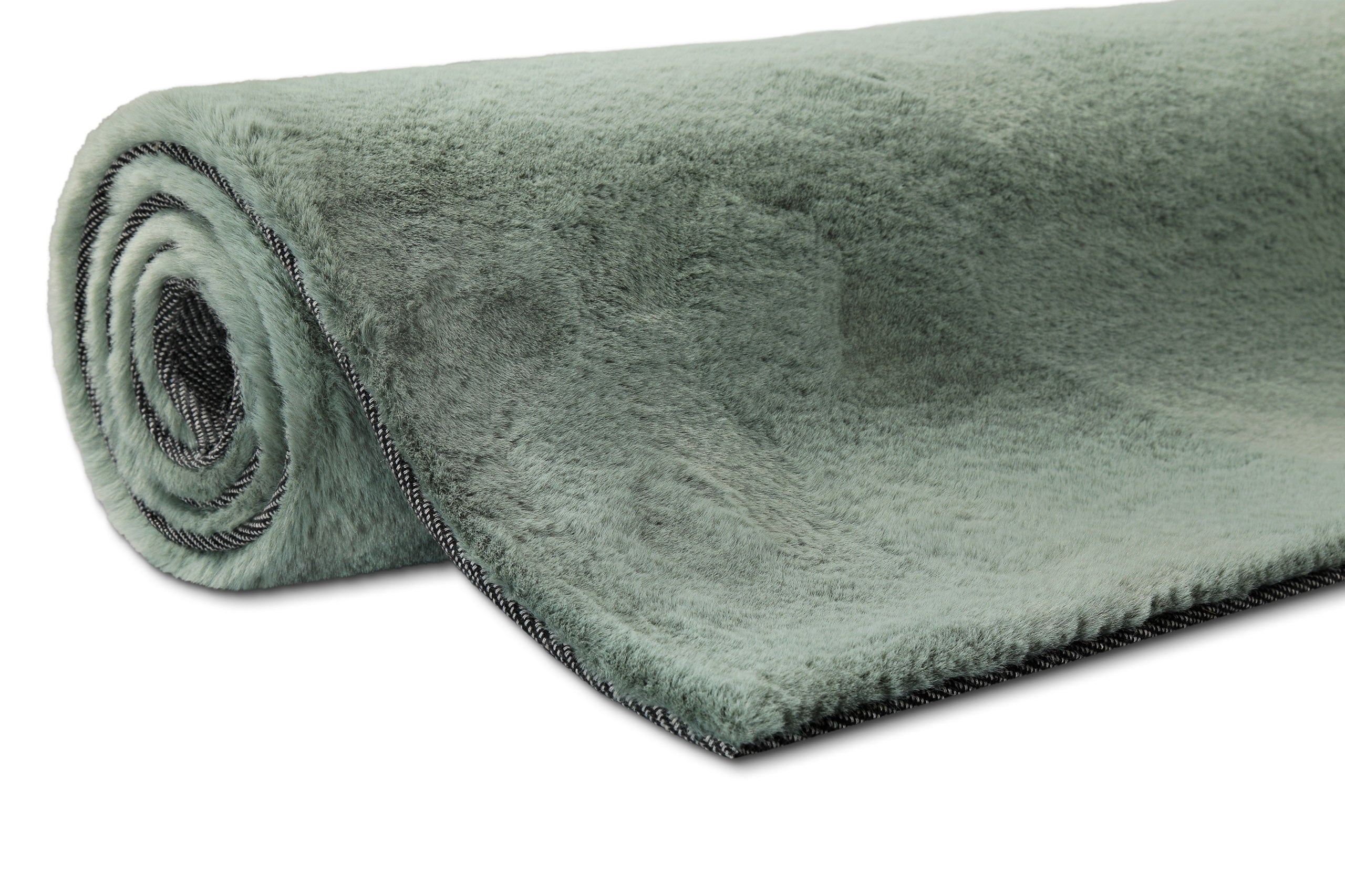 Esprit Teppich Salbei Grün und sehr flauschig Hochflor "Alice"