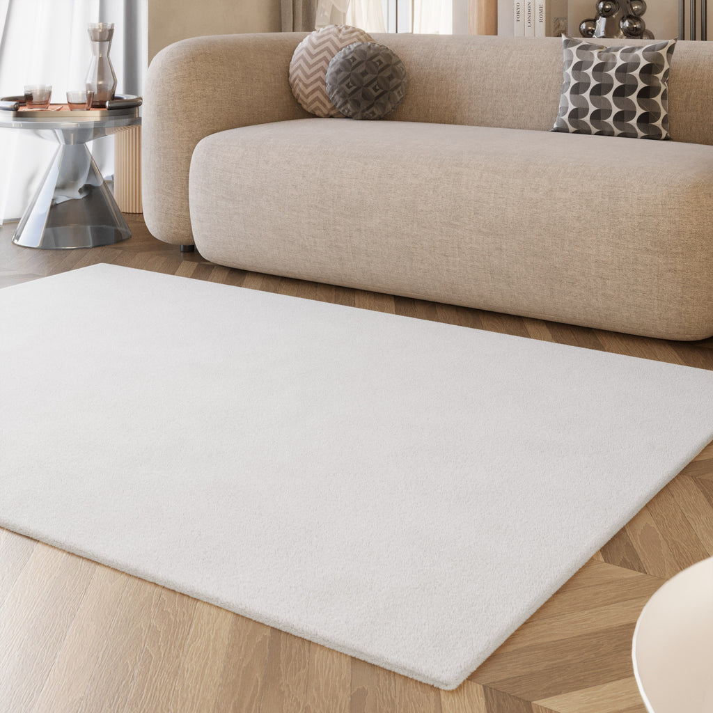 Esprit Kunstfell Teppich Weiß und sehr flauschig Hochflor "Alice"