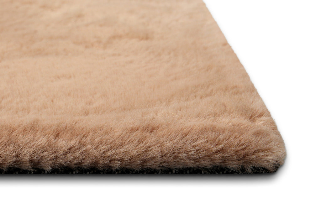 Kunstfell Teppich Apricot flauschig und weich "Anna" WECONhome Basics