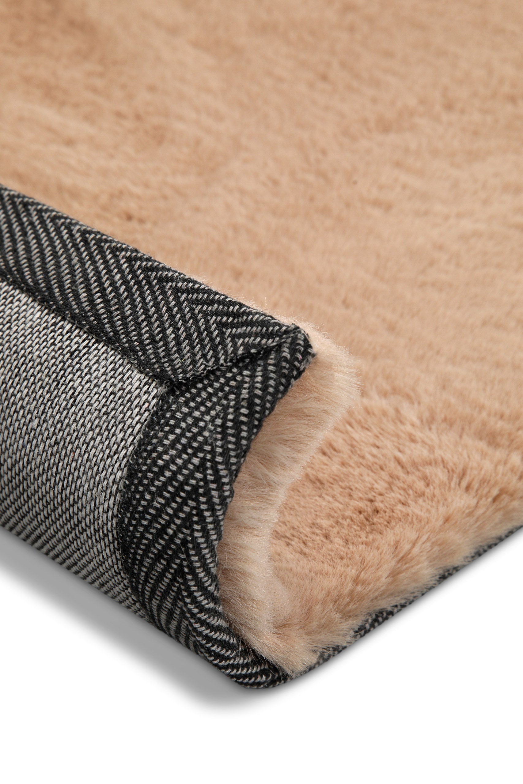Kunstfell Teppich Apricot flauschig und weich "Anna" WECONhome Basics