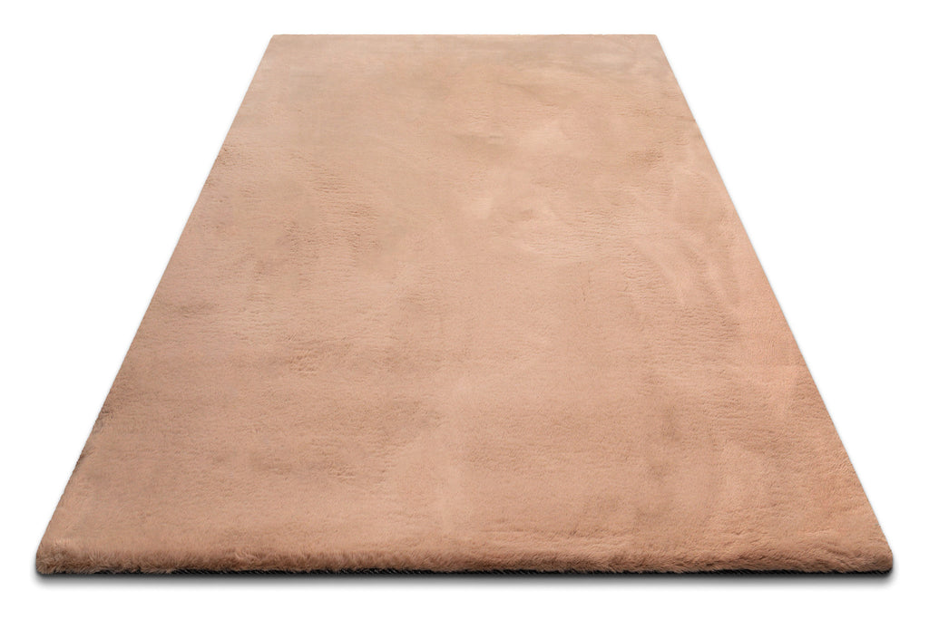 Kunstfell Teppich Apricot flauschig und weich "Anna" WECONhome Basics