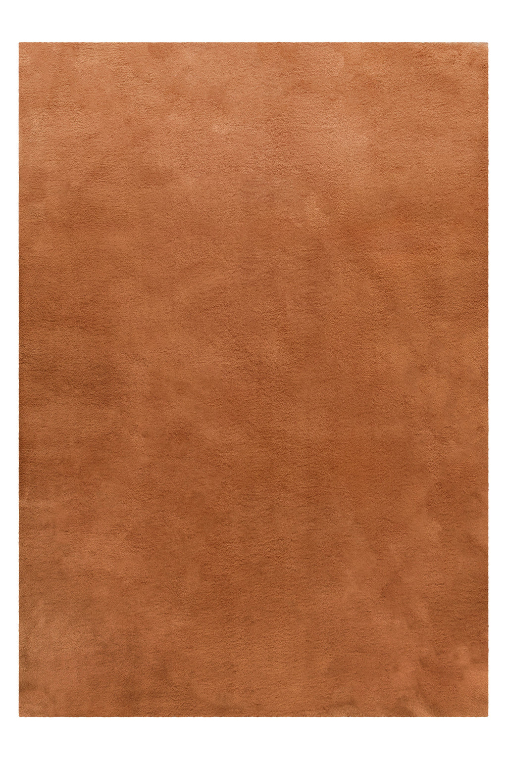 Kunstfell Teppich Terracotta flauschig und weich "Anna" WECONhome Basics
