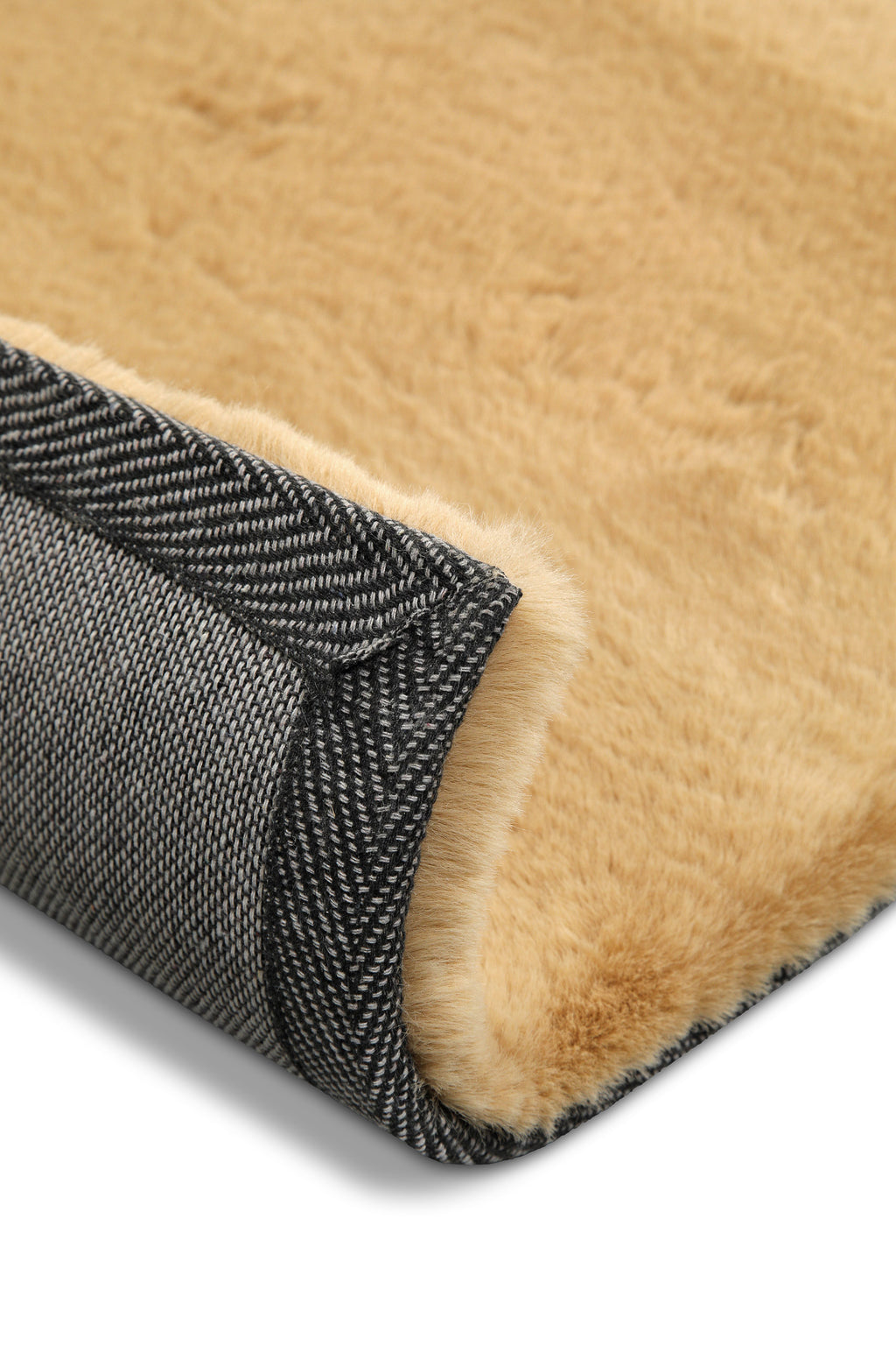 Kunstfell Teppich Sand flauschig und weich "Anna" WECONhome Basics