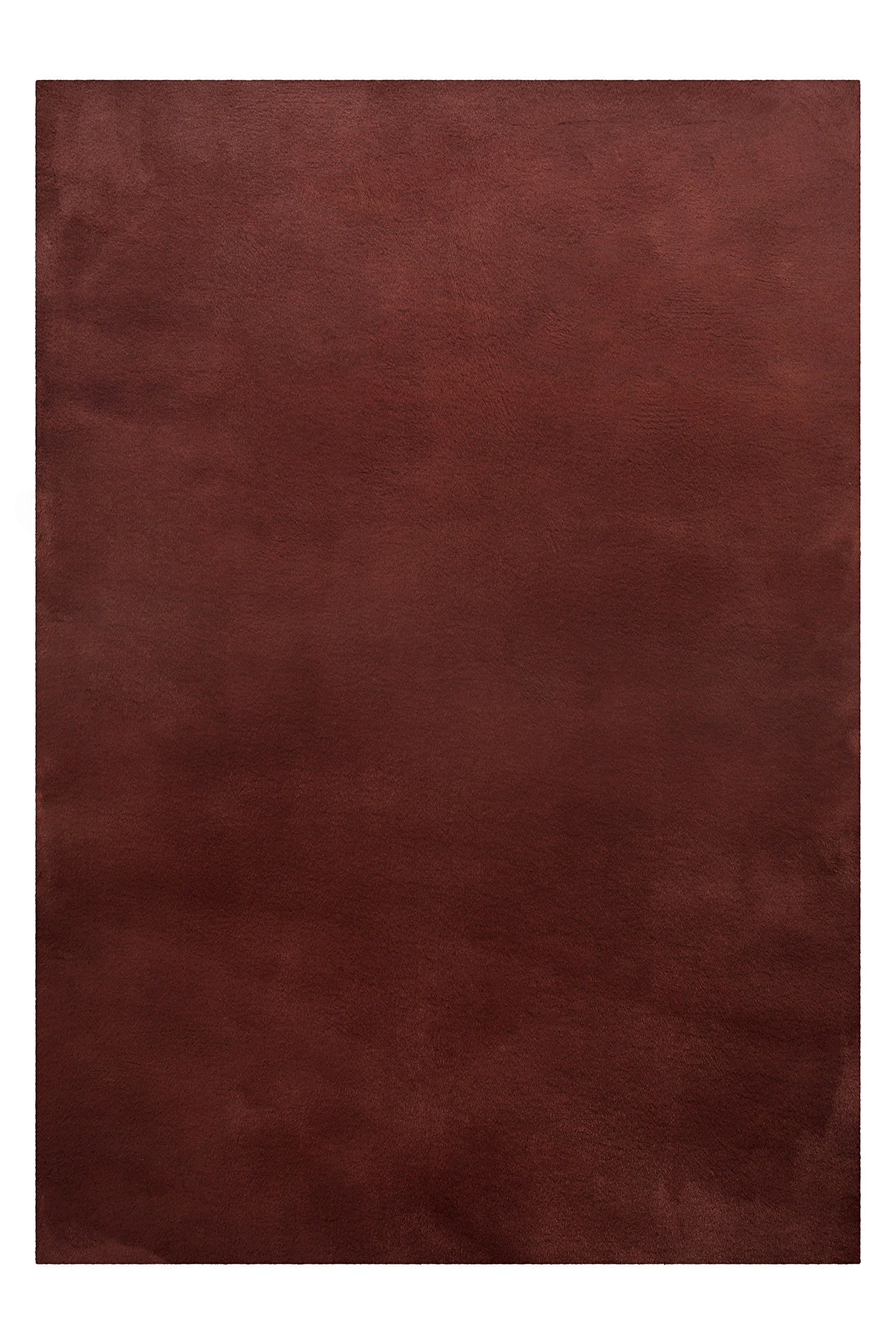 Kunstfell Teppich Bordeaux flauschig und weich "Anna" WECONhome Basics