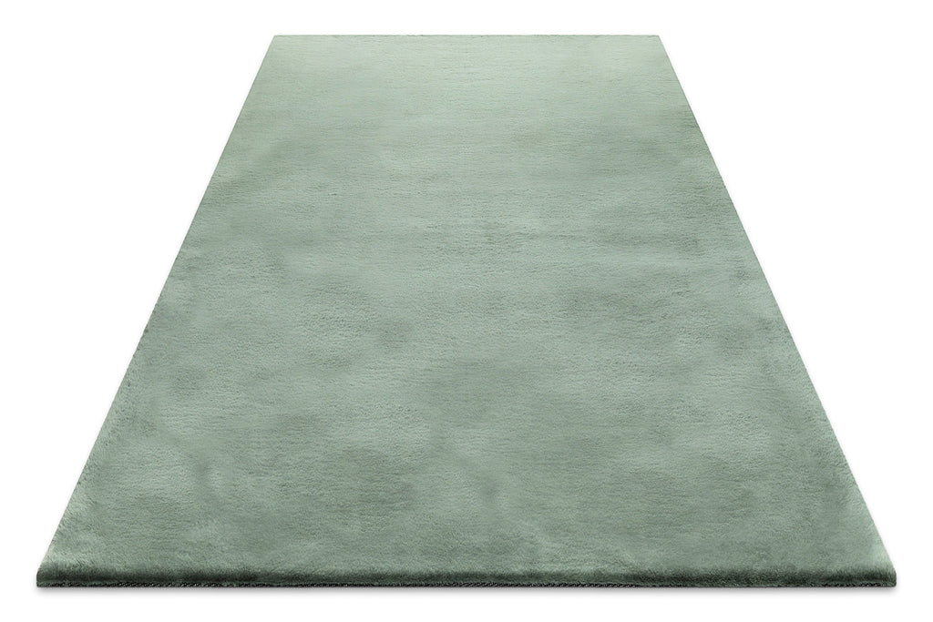 Kunstfell Teppich Türkis flauschig und weich "Anna" WECONhome Basics