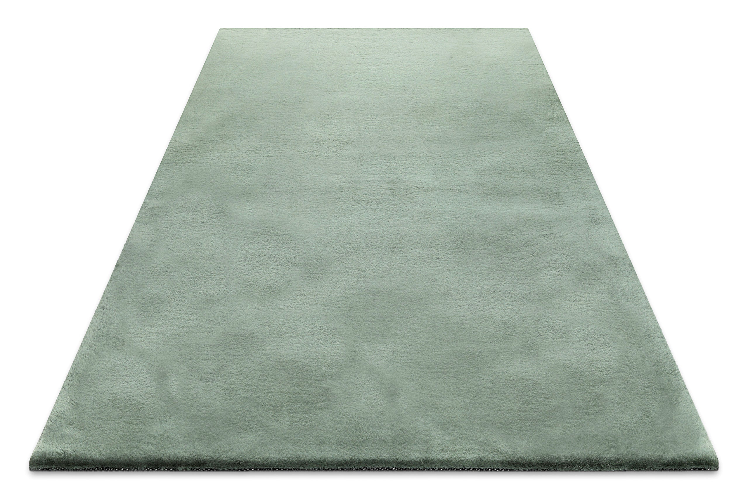 Kunstfell Teppich Türkis flauschig und weich "Anna" WECONhome Basics