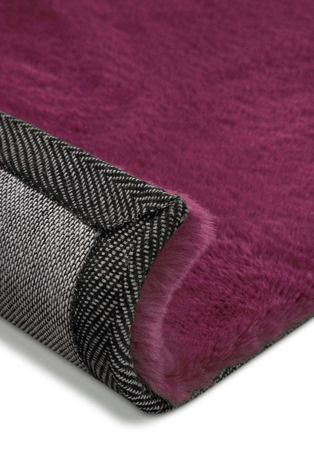 Kunstfell Teppich Violett flauschig und weich "Anna" WECONhome Basics