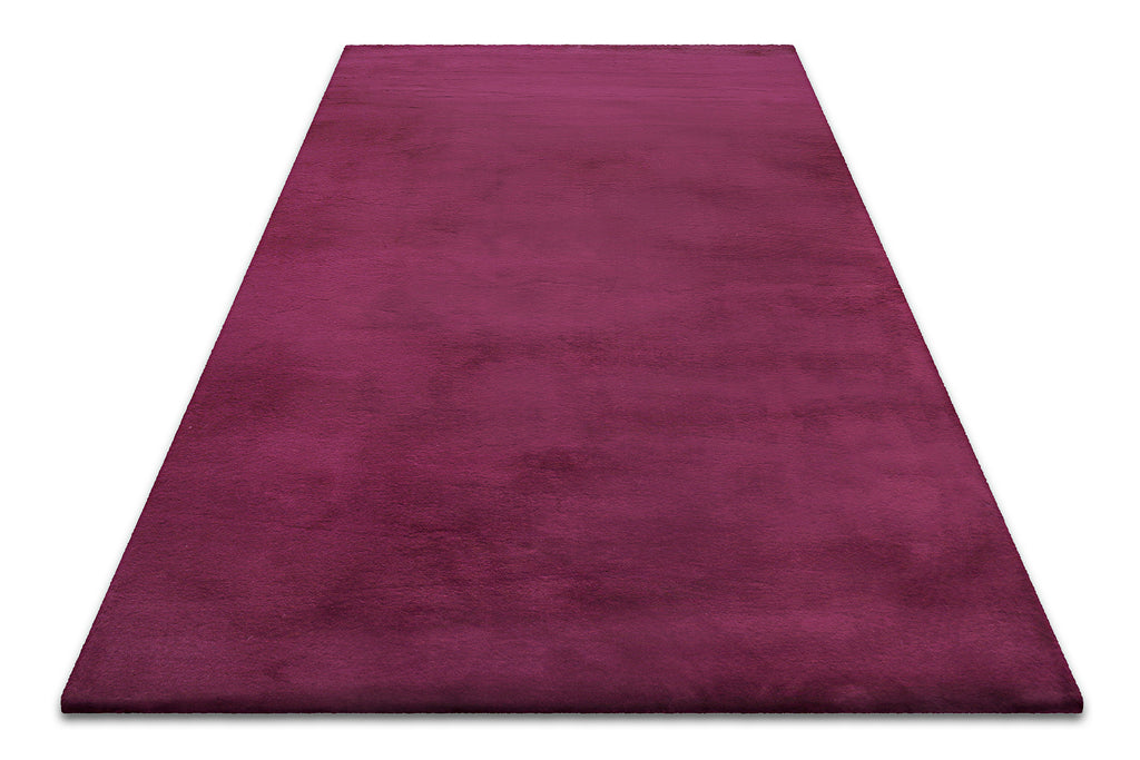 Kunstfell Teppich Violett flauschig und weich "Anna" WECONhome Basics