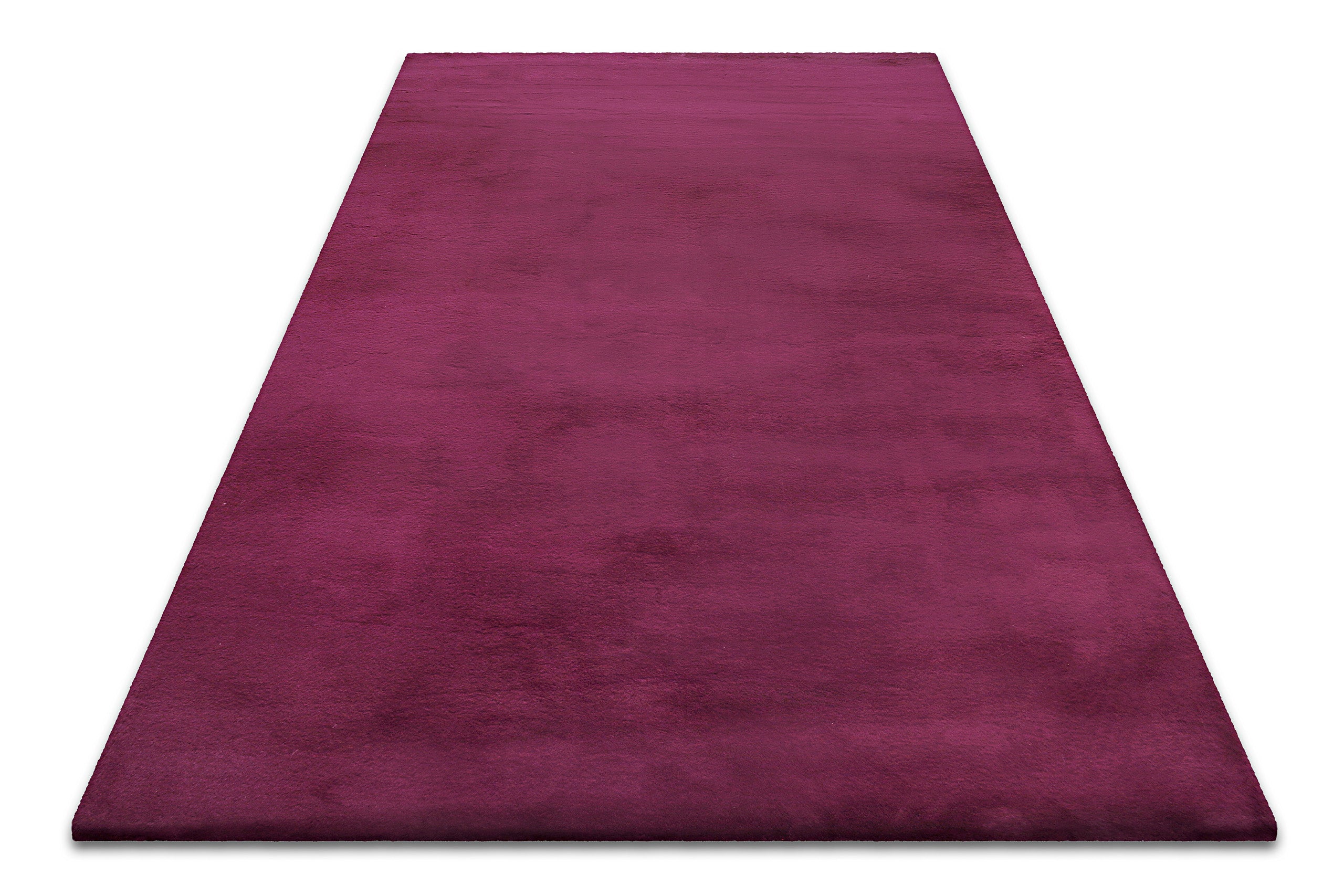 Kunstfell Teppich Violett flauschig und weich "Anna" WECONhome Basics