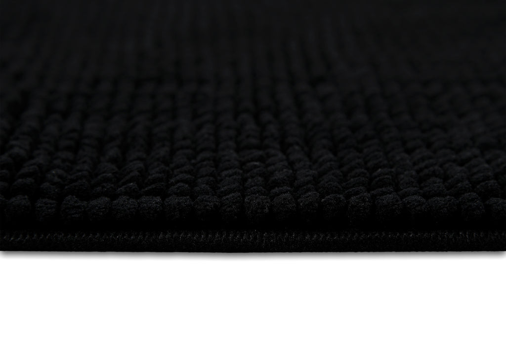 Badteppich Schwarz "Balu" WECONhome Basics