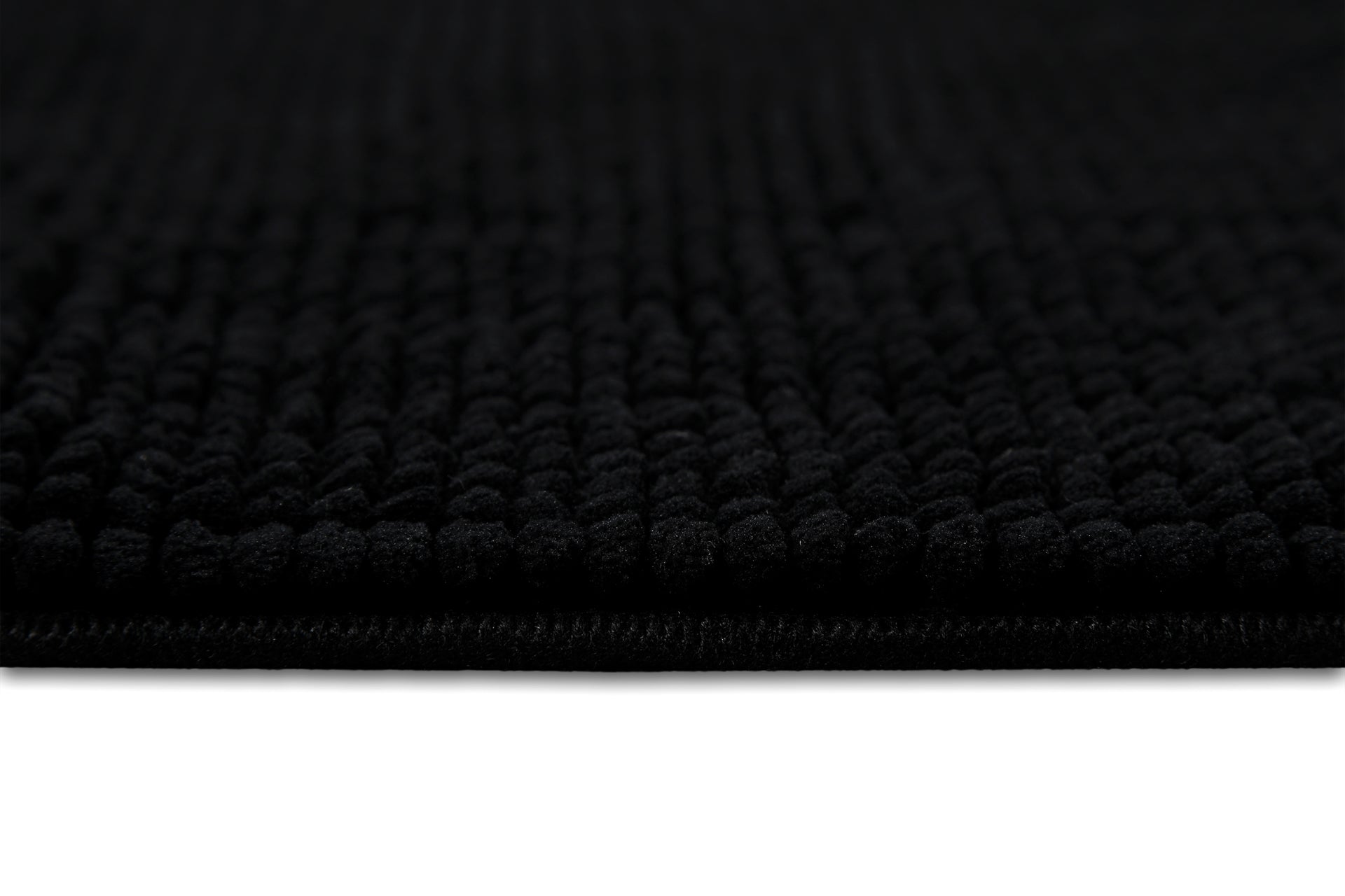 Badteppich Schwarz "Balu" WECONhome Basics