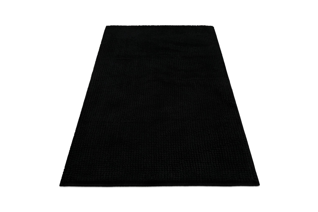 Badteppich Schwarz "Balu" WECONhome Basics