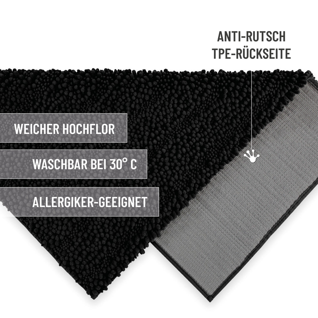 Badteppich Benno Schwarz