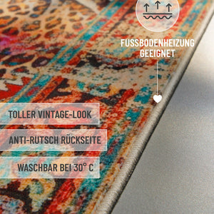 {"class" => "product-thumbnails__image", "alt" => "Badteppich Boho Safari mit Informationen zu Vintage-Optik, Antirutschbeschichtung und Waschbarkeit."}