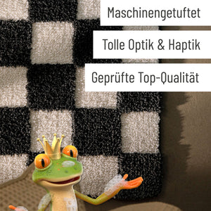 {"class" => "product-thumbnails__image", "alt" => "Badteppich von BathKing by WECONhome Bobbi Anthrazit Grau Detail der Teppichkante mit Hinweisen zu maschinengetufteter Verarbeitung"}