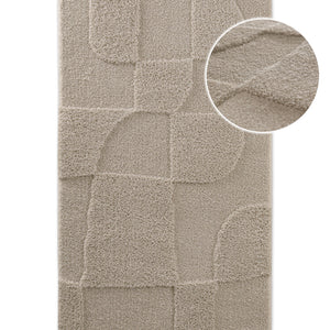 {"class" => "product-thumbnails__image", "alt" => "Badteppich von BathKing by WECONhome Davie Sand Beige, Draufsicht mit Detailkreis der Florstruktur und eingeprägtem Muster auf weißem Hintergrund"}