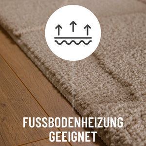{"class" => "product-thumbnails__image", "alt" => "Badteppich von BathKing by WECONhome Davie Sand Beige Detail auf Holzfußboden mit Symbol für Fußbodenheizung, Nahaufnahme von Flor und Teppichkante"}