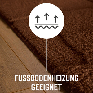 {"class" => "product-thumbnails__image", "alt" => "Badteppich von BathKing by WECONhome Davie Braun Detail auf Holzfußboden mit Symbol für Fußbodenheizung, Nahaufnahme von Flor und Teppichkante"}