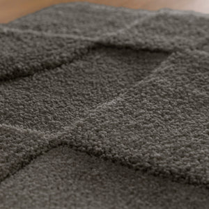 {"class" => "product-thumbnails__image", "alt" => "Badteppich von BathKing by WECONhome Davie Basalt Grau Nahaufnahme der Florstruktur, Linienrelief im dichten Teppichflor sichtbar"}
