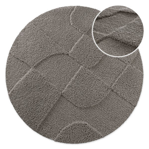 {"class" => "product-thumbnails__image", "alt" => "Badteppich von BathKing by WECONhome Davie Basalt Grau rund, Draufsicht mit Detailkreis der Florstruktur und eingeprägtem Linienmuster auf hellem Hintergrund"}