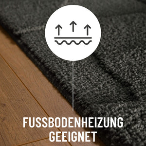 {"class" => "product-thumbnails__image", "alt" => "Badteppich von BathKing by WECONhome Davie Anthrazit Grau Detail auf Holzfußboden mit Symbol für Fußbodenheizung, Nahaufnahme von Flor und Teppichkante"}