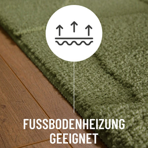 {"class" => "product-thumbnails__image", "alt" => "Badteppich von BathKing by WECONhome Davie Reseda Grün Detail auf Holzfußboden mit Symbol für Fußbodenheizung, Nahaufnahme von Flor und Teppichkante"}