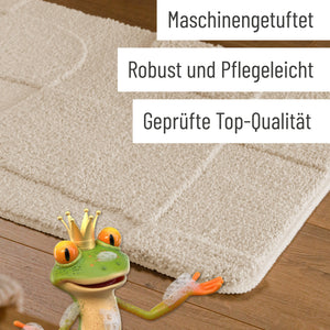 {"class" => "product-thumbnails__image", "alt" => "Badteppich von BathKing by WECONhome Davie Creme Weiß Detail der Teppichkante auf Holzfußboden, eingeblendete Hinweise zu Verarbeitung und Pflege"}