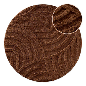 {"class" => "product-thumbnails__image", "alt" => "Badteppich von BathKing by WECONhome Fiete Braun rund, Draufsicht mit Detailkreis der Florstruktur und eingeprägtem Linienmuster auf hellem Hintergrund"}