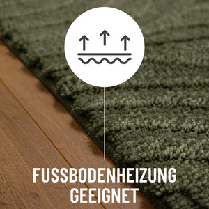 {"class" => "product-thumbnails__image", "alt" => "Badteppich von BathKing by WECONhome Fiete Kiefer Grün Detail auf Holzfußboden mit Symbol für Fußbodenheizung, Nahaufnahme von Flor und Teppichkante"}