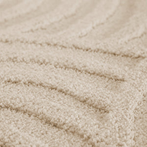 {"class" => "product-thumbnails__image", "alt" => "Badteppich von BathKing by WECONhome Fiete Creme Weiß Detailaufnahme der Floroberfläche mit geometrischem Linienmuster"}