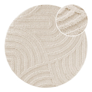 {"class" => "product-thumbnails__image", "alt" => "Badteppich von BathKing by WECONhome Fiete Creme Weiß rund, Draufsicht mit Detailkreis der Florstruktur und eingeprägtem Linienmuster auf hellem Hintergrund"}