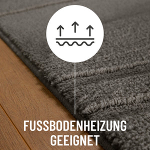{"class" => "product-thumbnails__image", "alt" => "Badteppich von BathKing by WECONhome Marc Basalt Grau Detail auf Holzfußboden mit Symbol für Fußbodenheizung, Nahaufnahme von Flor und Teppichkante"}