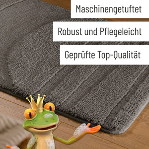 {"class" => "product-thumbnails__image", "alt" => "Badteppich von BathKing by WECONhome Marc Basalt Grau Detail der Teppichkante auf Holzfußboden, eingeblendete Hinweise zu Verarbeitung und Pflege"}