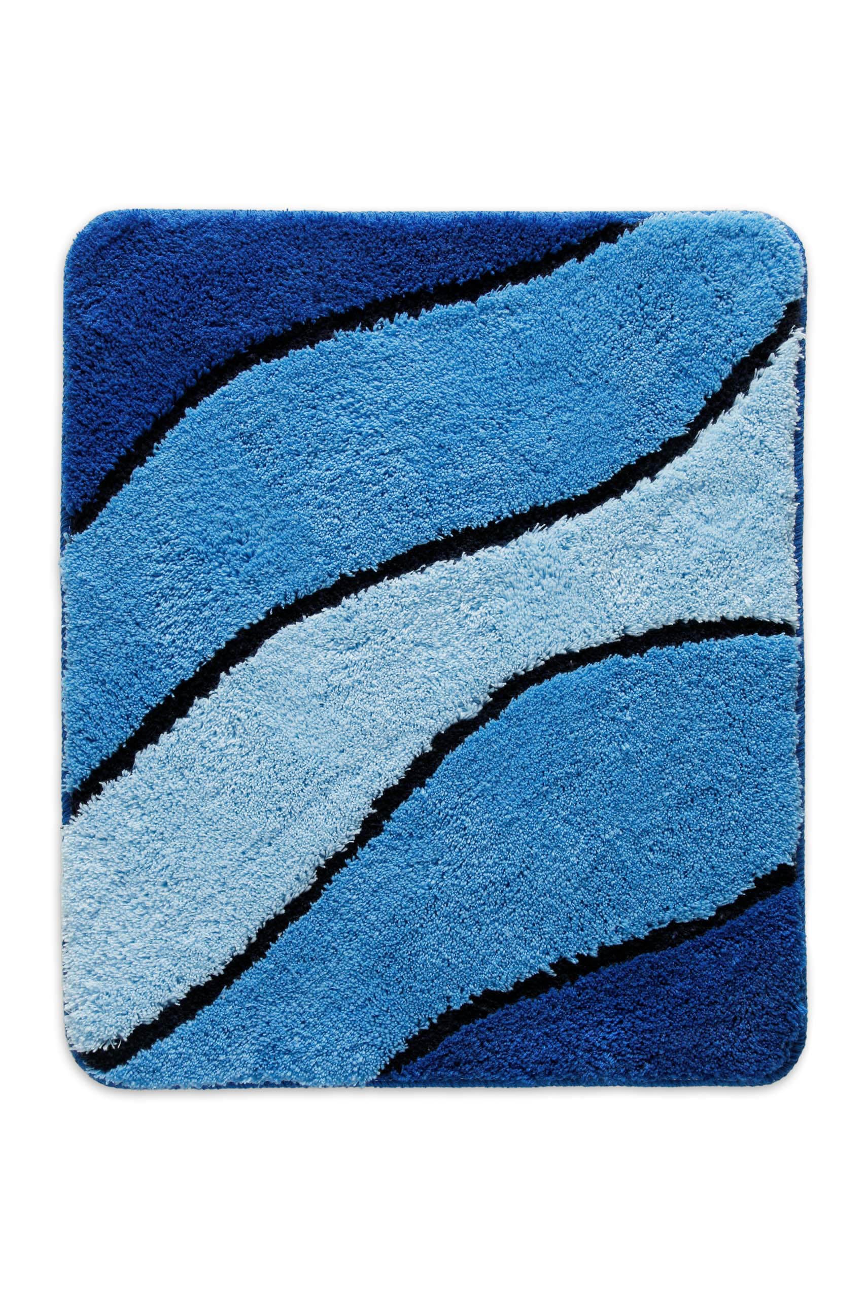 Badteppich Blau Multi "Monte Cavo" Homie Living