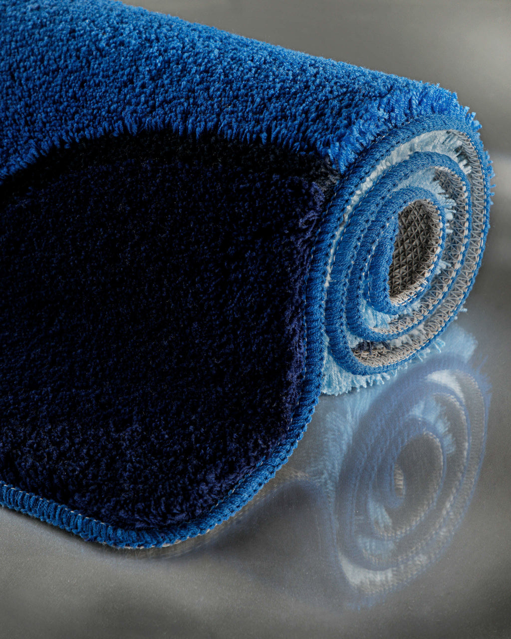 Badteppich Blau Multi "Monte Cavo" Homie Living