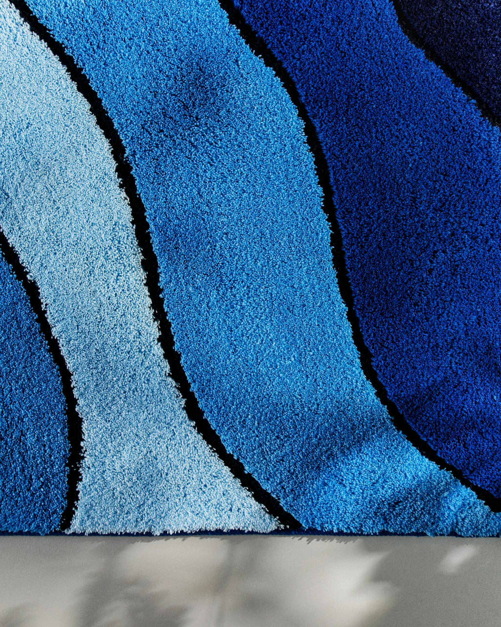 Badteppich Blau Multi "Monte Cavo" Homie Living