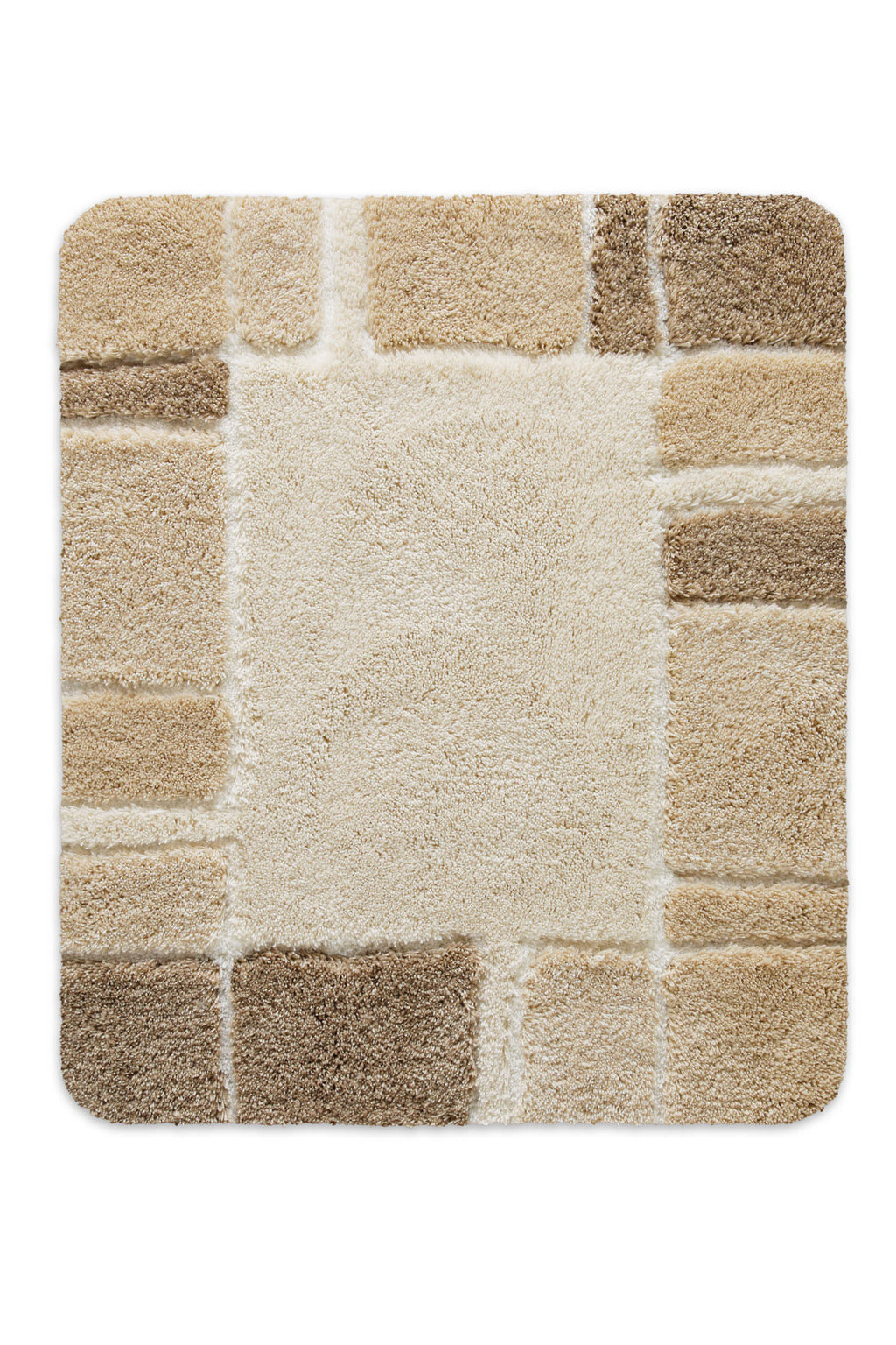 Badteppich Beige Multi "Villa Elba" Homie Living