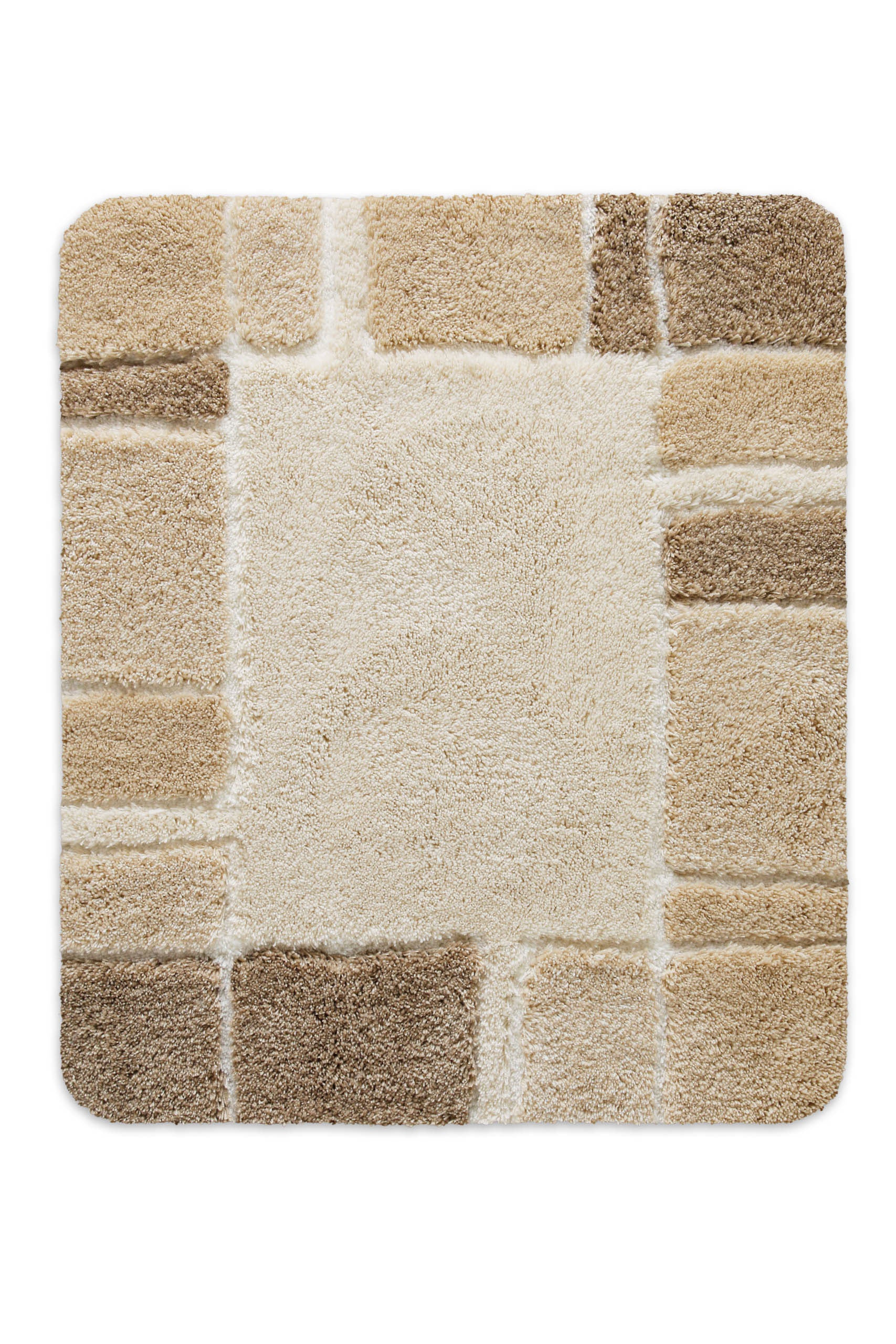 Badteppich Beige Multi "Villa Elba" Homie Living