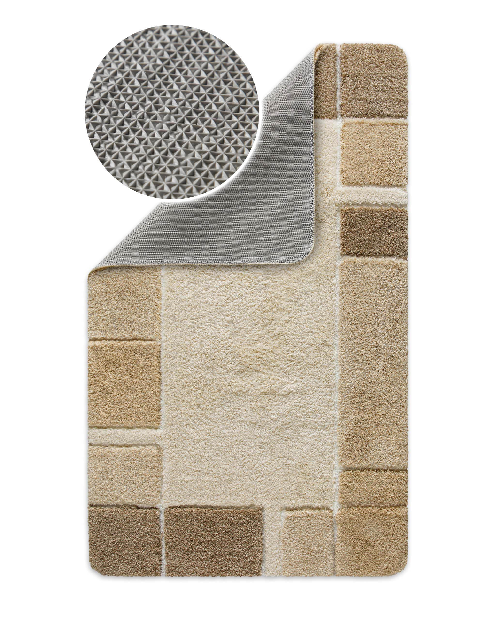 Badteppich Beige Multi "Villa Elba" Homie Living