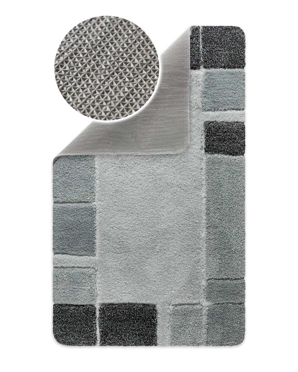 Badteppich Grau Multi "Villa Elba" Homie Living